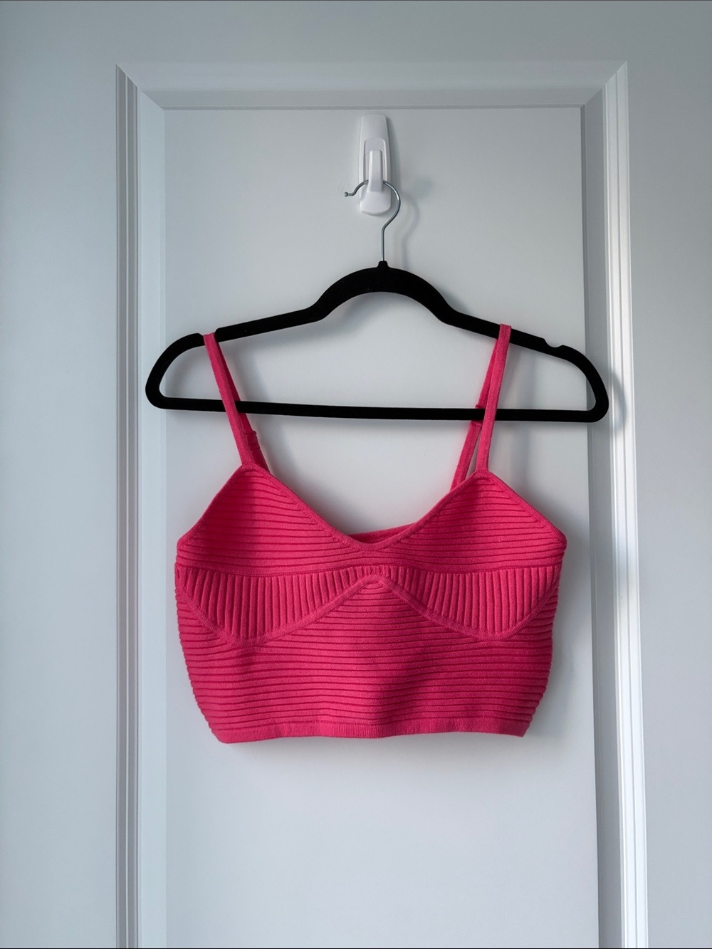 NWT Aerie Hot Pink Knit Tank
